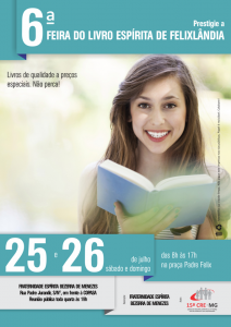 6 feira livro espirita felixlandia