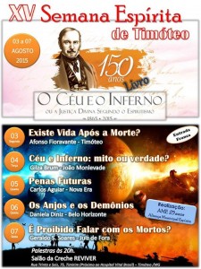 xv semana espirita timoteo