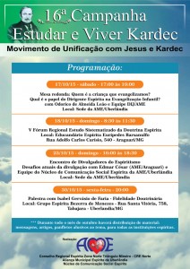 16 campanha estudar e viver kardec