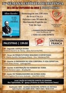 36 semana espirita ipatinga